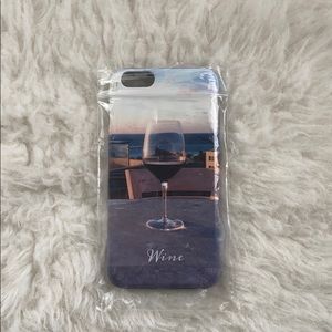 iPhone 8 Plus wine phone case